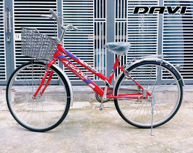 xe đạp từ thiện phổ thông CC 24-27 đỏ